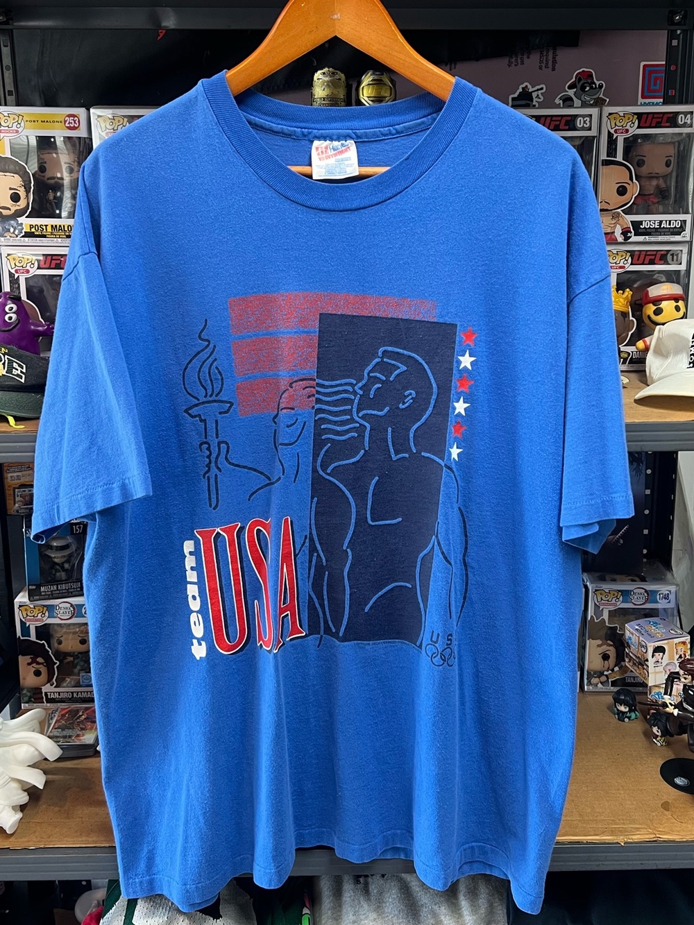 Vintage Team USA Olympic Official Licensed Single Stitch Tee